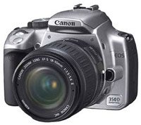 Canon EOS 350D kit EF 18-55 f/3.5-5.6.