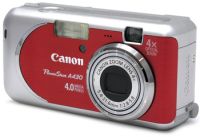Canon PowerShot A430 red